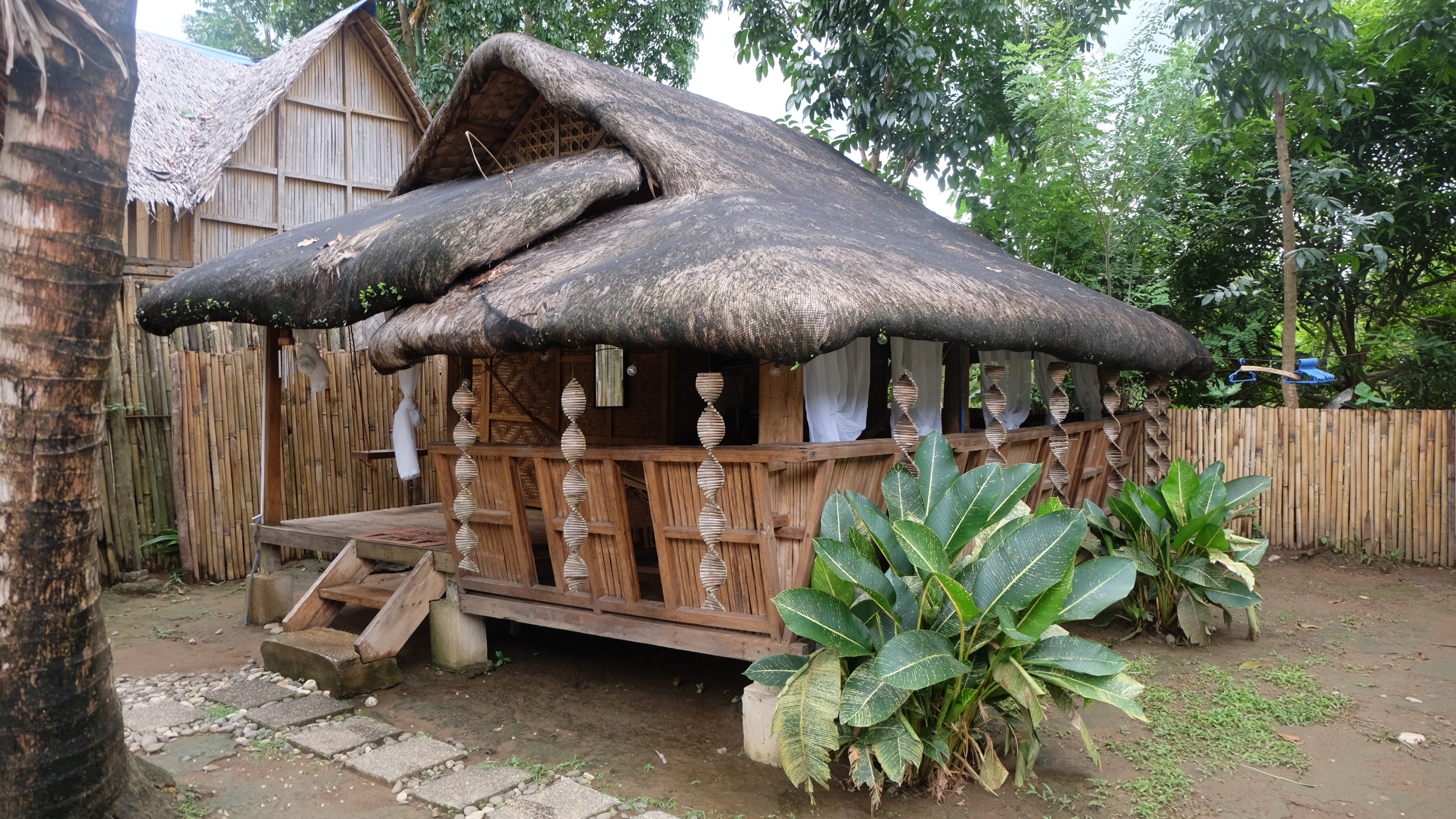 Nipa Huts at Camp Bughaw